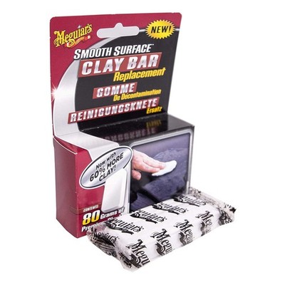 Meguiar's G1001EU Smooth Surface Clay Bar Ersatz 80g - Verunreinigungen entfernen