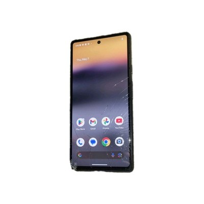 Google Pixel 6a - 128GB - Chalk (Ohne Simlock) (Dual-SIM) Gebraucht