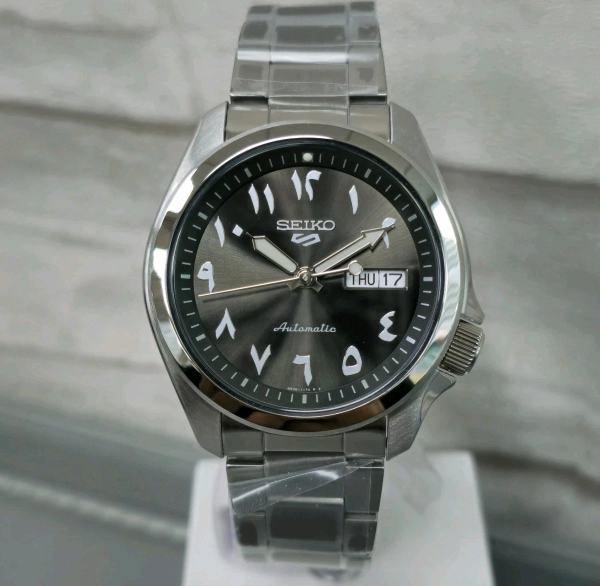 Seiko 5 Analog Wristwatches with Day Indicator for sale | eBay