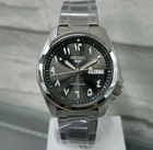 Seiko 5 Rare Automatic Black Arabic Dial SRPH47K1 Stainless Steel Men's Watch