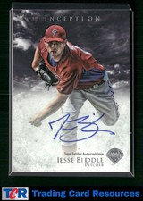 2013 Bowman Inception #PA-JBI Jesse Biddle Auto