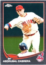 Asdrubal Cabrera 2013 Topps Chrome #58 Cleveland Indians