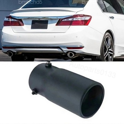 1PC Exhaust Pipe Tip Rear Tail Throat Muffler 38-70mm For Honda Accord