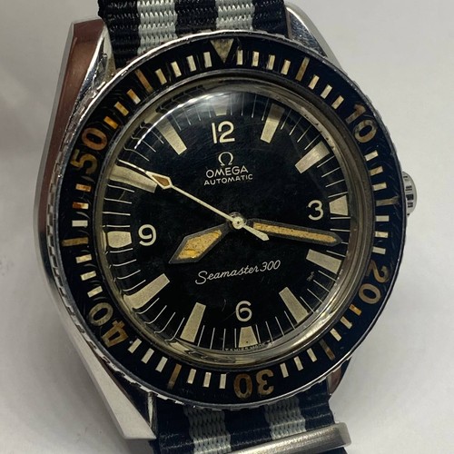 VINTAGE OMEGA SEAMASTER 300 165.024 AUTOMATIC MOVEMENT CAL 552 41 MM From 66