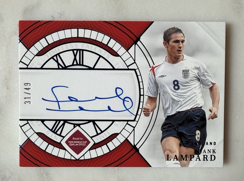 2022 National Treasures Frank Lampard Timeless Talents Auto /49 England TS-FL