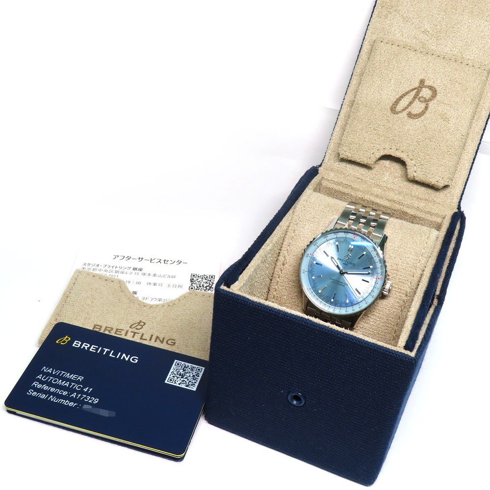 BREITLING Navitimer Automatic 41 A17329171C1A1 Bl… - image 9