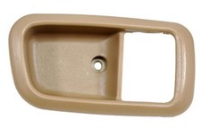 TO-2950B22FR - Inside Interior Inner Door Handle Trim/Bezel, Brown Oak -