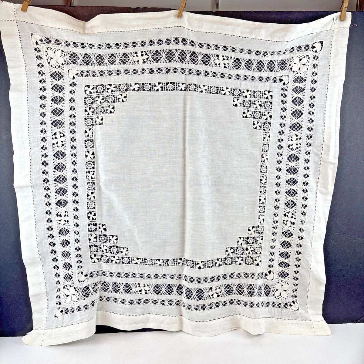 Cotton Blend Collectible 1920-1949 Time Period Manufactured  display picture 1
