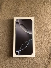    BOX ONLY  Apple iPhone 16 Pro Max White Titanium 256GB BOX ONLY 