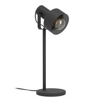 Eglo Casibare TL/1 E27 Schwarz 'Casibare' - Tischleuchte, Innen, Metall, IP20, 2