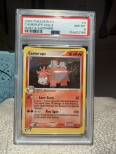 2003 POKEMON EX RUBY & SAPPHIRE #4 Camerupt -HOLO PSA 8 on eBay
