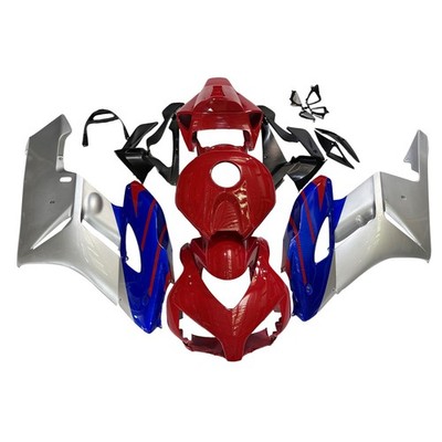 ABS Plastic Red Blue Silver Fairing Kit For Honda CBR1000RR 2004 2005 Bodywork