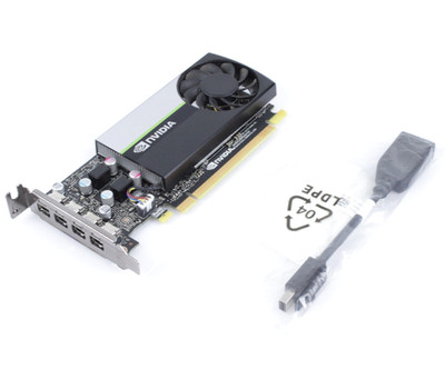 Nvidia Quadro T600 4GB GDDR6 Professional Grafikkarte GPU Workstation Mini DP
