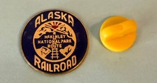 Railroad Hat-Lapel Pin/Tac -(ARR) Alaska RR   #1619X-NEW