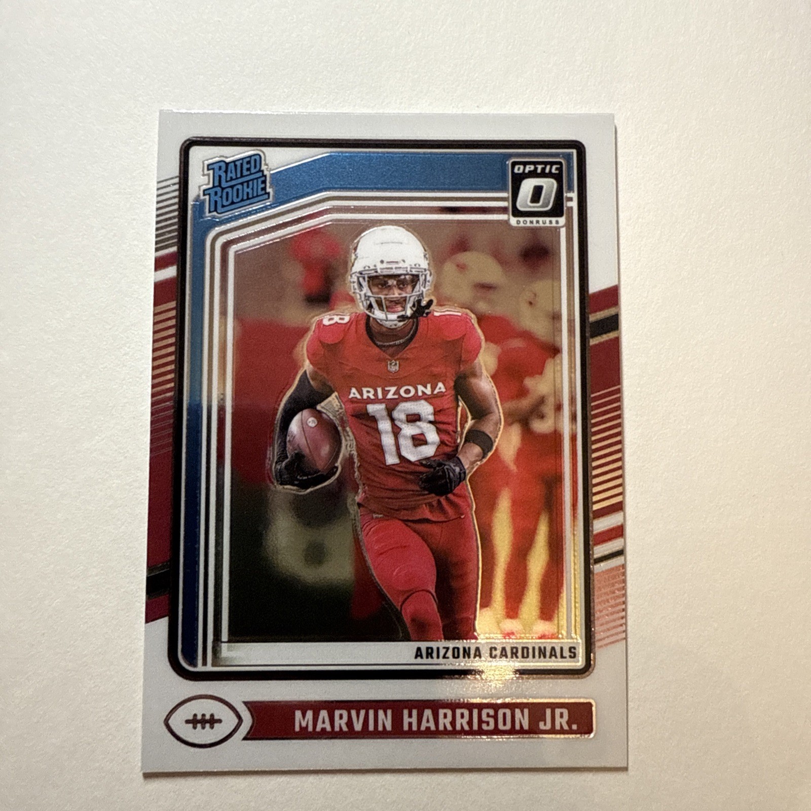 2024 Panini Donruss Optic Football Marvin Harrison Jr Holo #276 Rookie Base