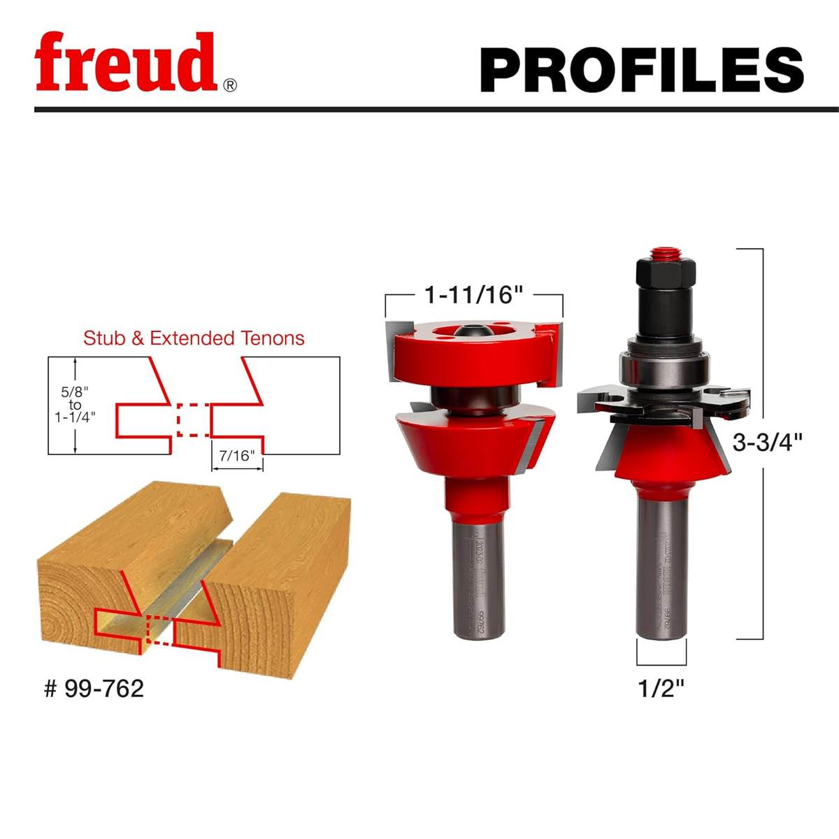 Gilbert Fabreagページ Freud 99-762 22 Degree Adjustable Rail & Stile Router Bit Shaker 1