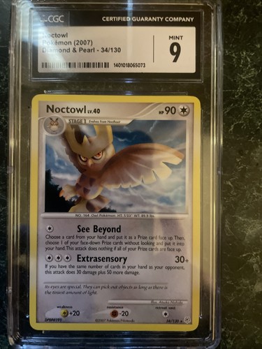 Noctowl graded CGC 9 for sale on eBay