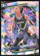 2025 Panini Prizm WNBA #83 Aziaha James Ice Prizms