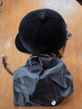 Reithelm Größe 54 Schwarz Reitkappe Schutzhelm Helm Schutzhelm