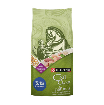 Purina Cat Chow Naturals, Indoor Dry Cat Food Chicken & Turkey, 3.15 lb 49651189
