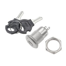 Electric Key Switch Easily Installation with 2 Keys on Off Lock Switch