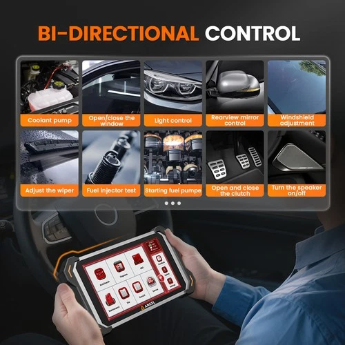 Herramienta de diagnóstico escáner OBD2 bidireccional automotriz ANCEL DS600 BT - Imagen 5 de 13