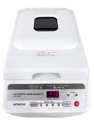 Hitachi HB-B102 Bread Maker Machine Home Bakery II 2lb Vertical Pan Tested