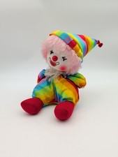 Faratak Clown Wind Up Musical Moving Doll Plays It's a Small World WORKS Faratak