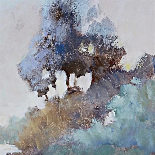 Uttermost Morning Lake Wood Watercolor Framed Print in Multi-Color - Picture 6 of 8