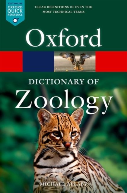 A Dictionary of Zoology by Michael  Allaby (Paperback Book)