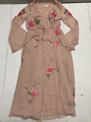ASOS Design Womens Pink Floral Long Sleeve Dress Size 4 | eBay ASOS Design Womens Pink Floral Long Sleeve Dress Size 4 | eBay