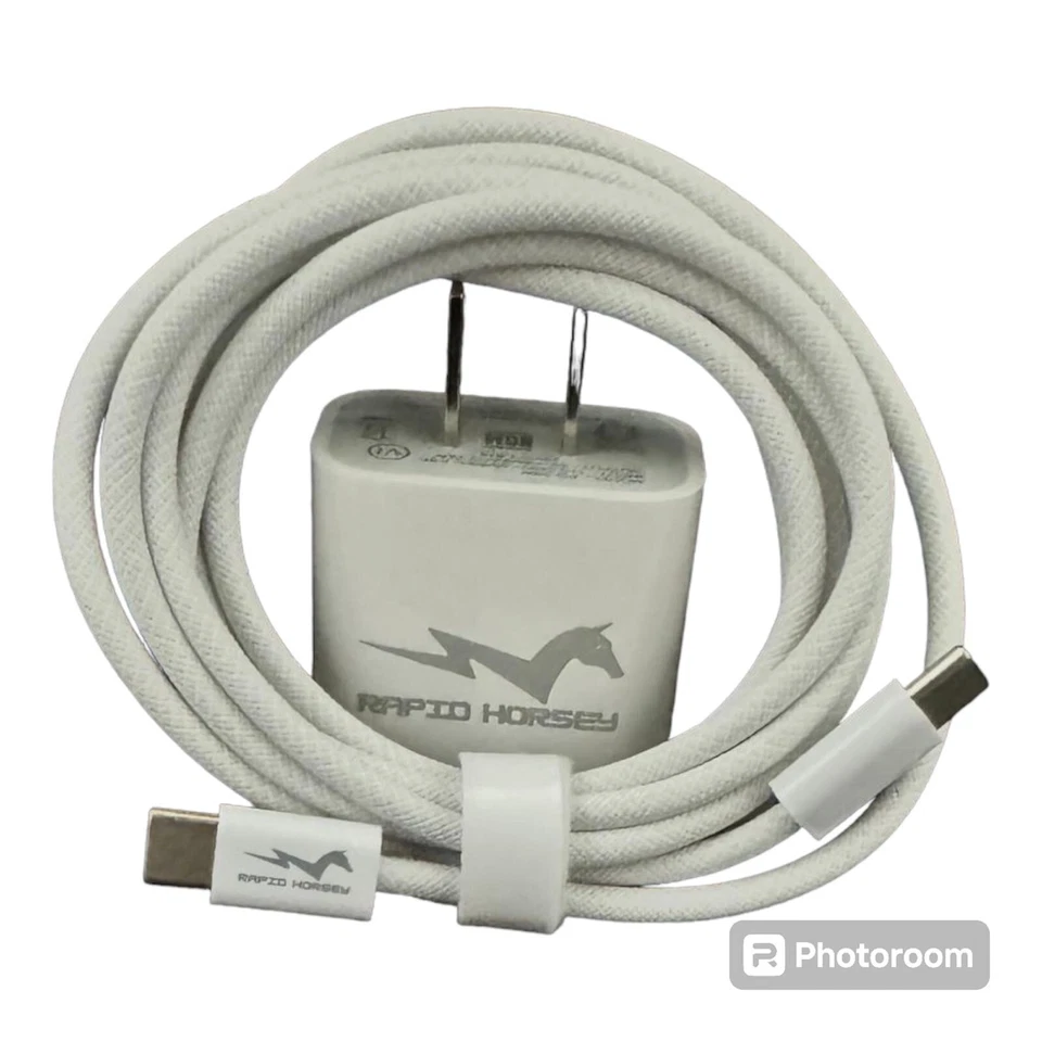🔥 Cargador rápido USB-C para iPhone 14 13 12 11 Pro Max XS XR 8 cable tipo C 6 pies Foto 3 de 4