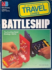 Battleship Travel Game Parts Pegs Ships - Milton Bradley Vintage 1989 - You Pick