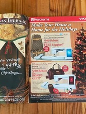 Creative Machine Embroidery Magazine Sewing November December Christmas 2012