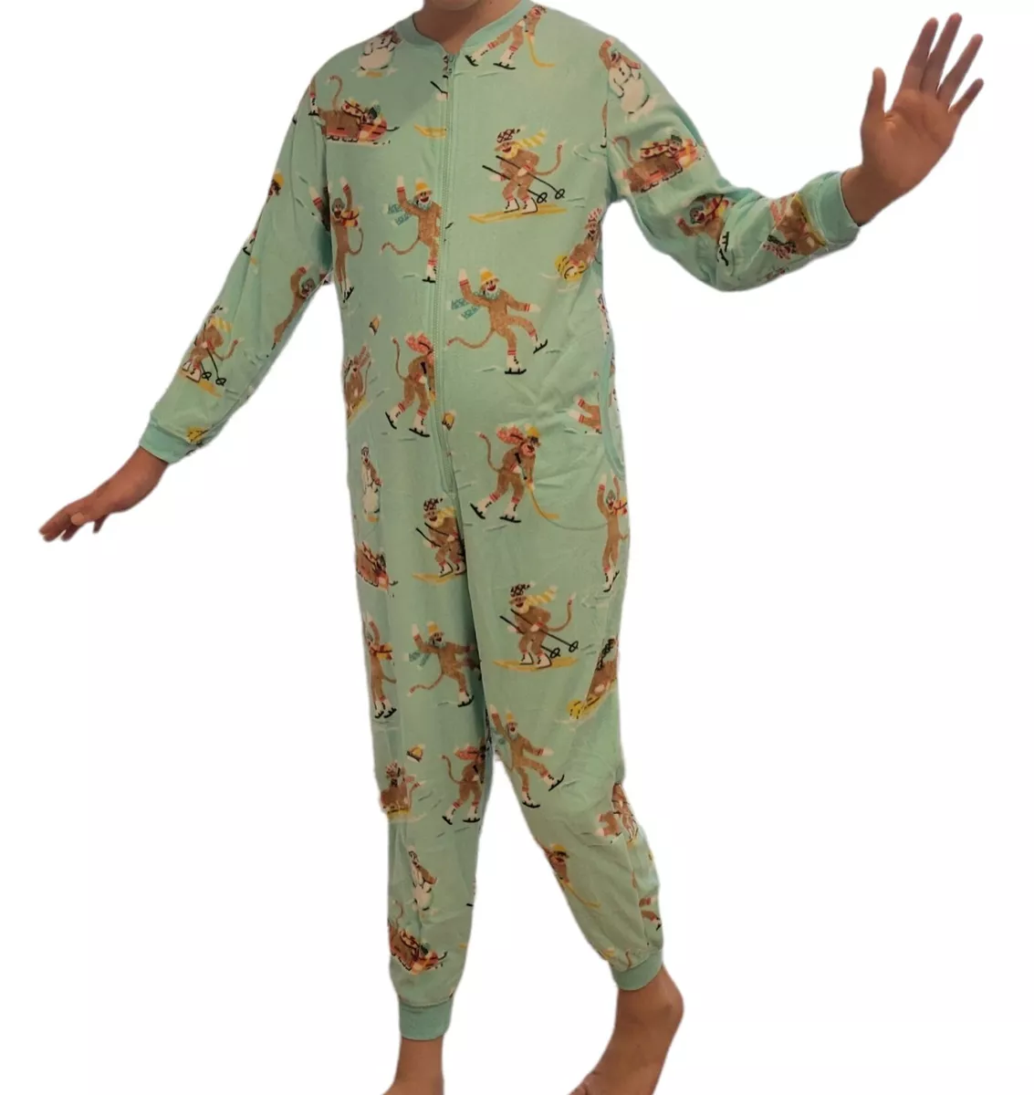 Adult fleece best sale pajamas