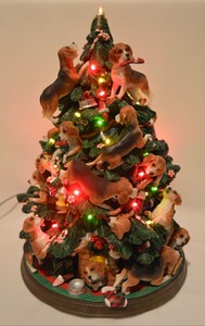 danbury mint bulldog christmas tree for sale