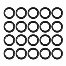 100pcs 6x1mm Nitrile Rubber O-ring Heat Resistant Sealing Ring Gaskets for Car K