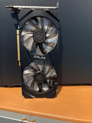 galax 1660 super graphics card black dual fan