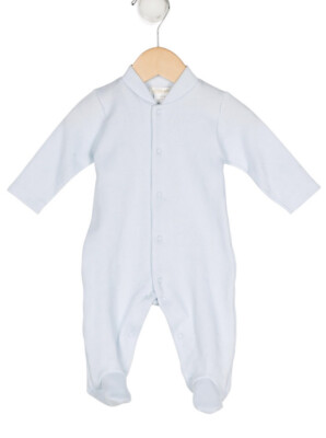 Lyda Baby boy blue newborn 0-3 months Cotton All In One Outfit One Piece 0-3m