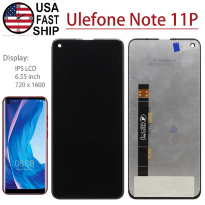 OEM LCD Display Touch Screen Digitizer Replacement For Ulefone Note 11P 6.55'' US
