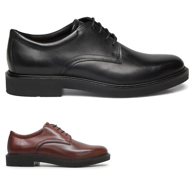 Ecco Mens Shoes Metropole London 525604 Formal Lace-Up Full Grain