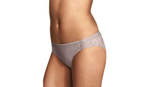Maidenform Comfort Devotion Lace Back Tanga Panty - Beige Blush - Size 9 - New