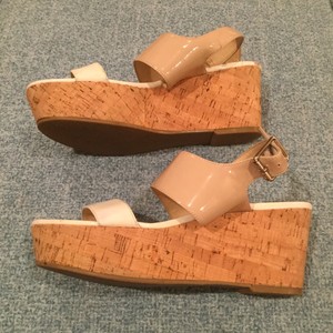 cork platform sandal