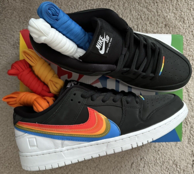 Nike Polaroid x Dunk SB Low Black Brand New with Box and Extra