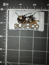 Bushido Martial Arts Supplies Patch Tag Uniform Equipment Karate Kung Fu Shoes