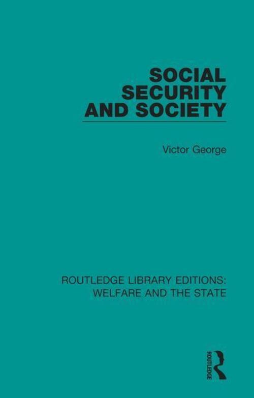 Thumbnail - Victor George | Social Security And Society | Taschenbuch | Englisch