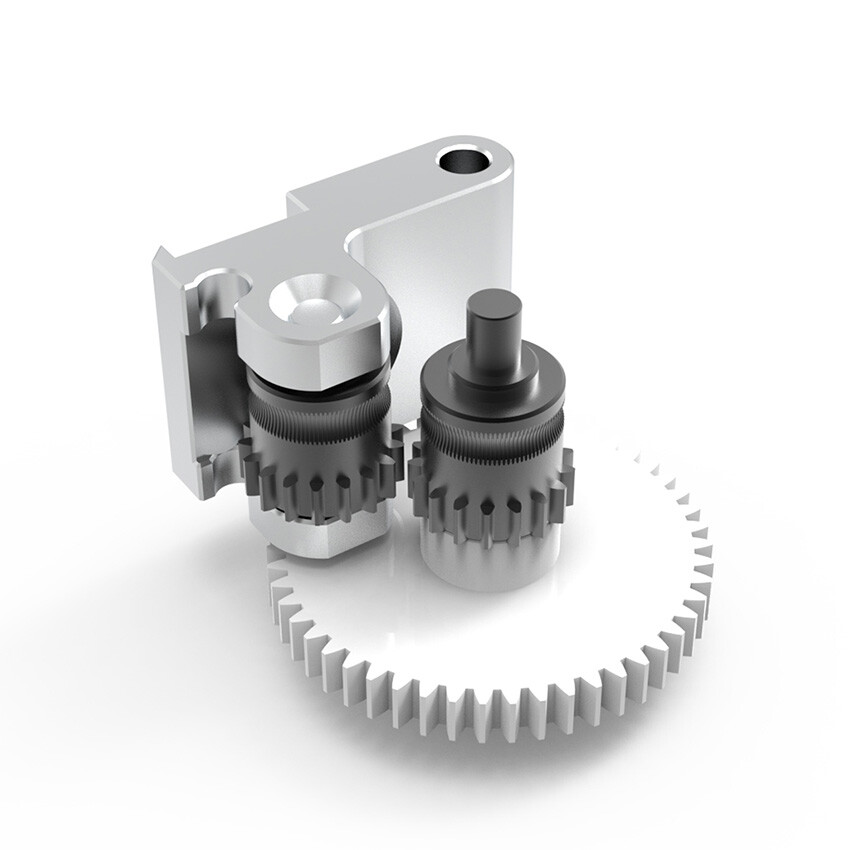 XBERSTAR Extruder Getriebe Für Flashforge AD 5M Pro – Nano-Beschichtung, CNC-gefäst