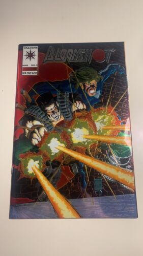 Bloodshot #0 - Valiant Comics - Copertina in lamina di Joe Quesada *LUCIDA* - Foto 1 di 2