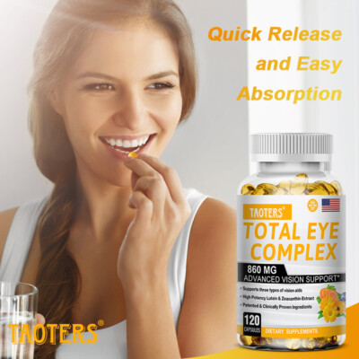 Total Eye Complex Capsules - Support Vision And Visual Function Health