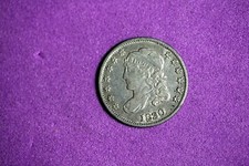 Estate Find 1830 - Buste coiffé demi-dime !! #J29309